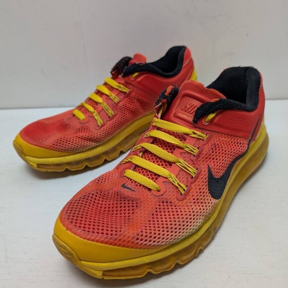 Nike Air Max 2013 Premium Sunset Mens Size 10.5 Orange Yellow 579954-807 main image 8